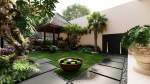 Balinese garden design