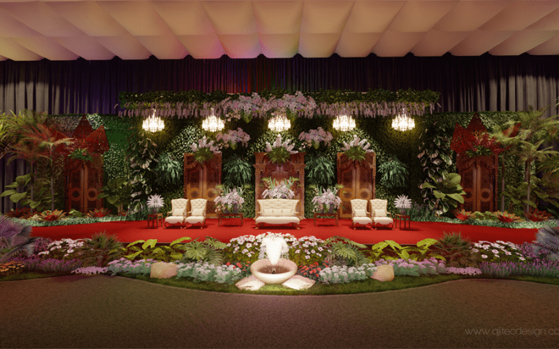 Pelaminan Pengantin Jawa
